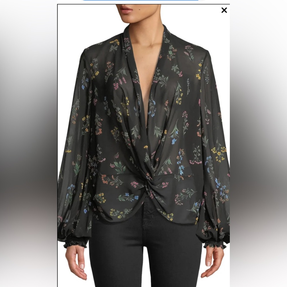 CAROLINA CONSTAS silk top size XS